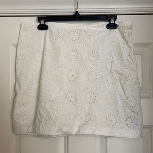 Madewell Embroidered Miniskirt